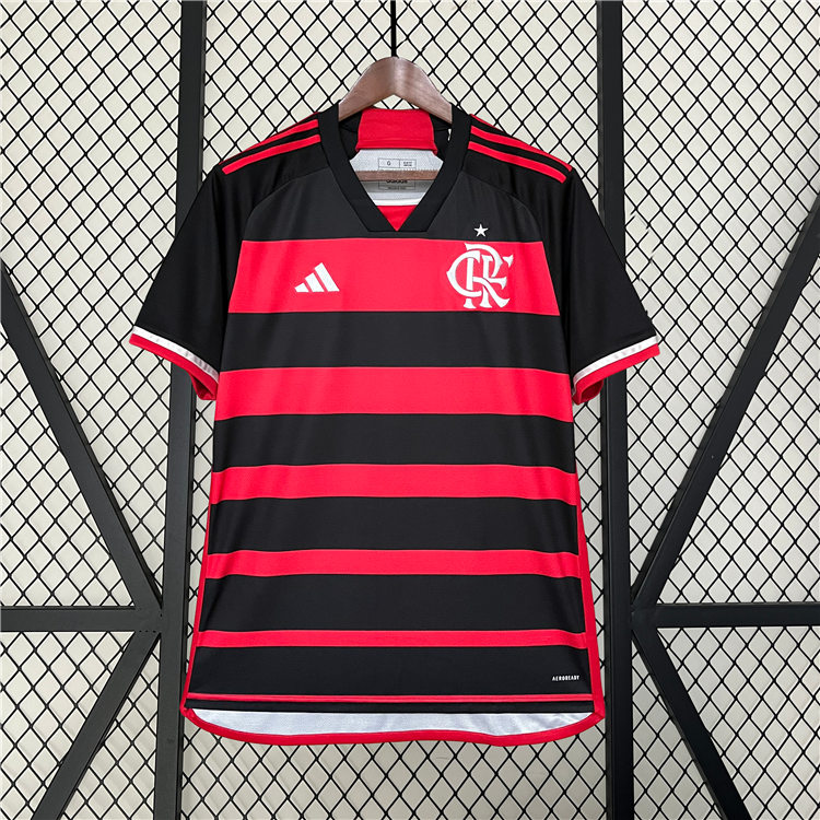 Lightweight CR Flamengo Soccer Shirt Jersey 2425 Home Football Shirt