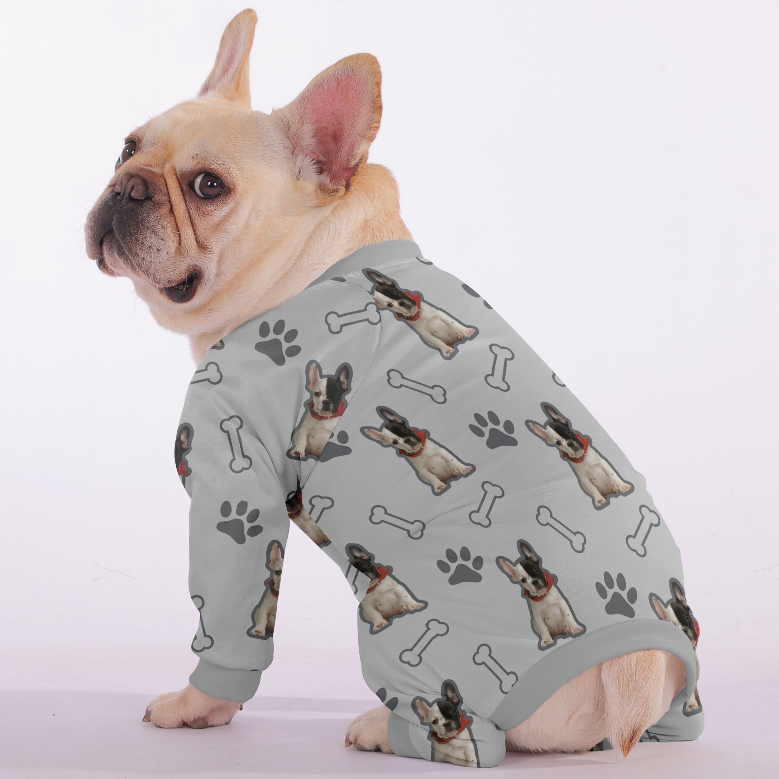 Premium Non-slip Enzo - Bulldog Frenchie Pajama Summer Wear