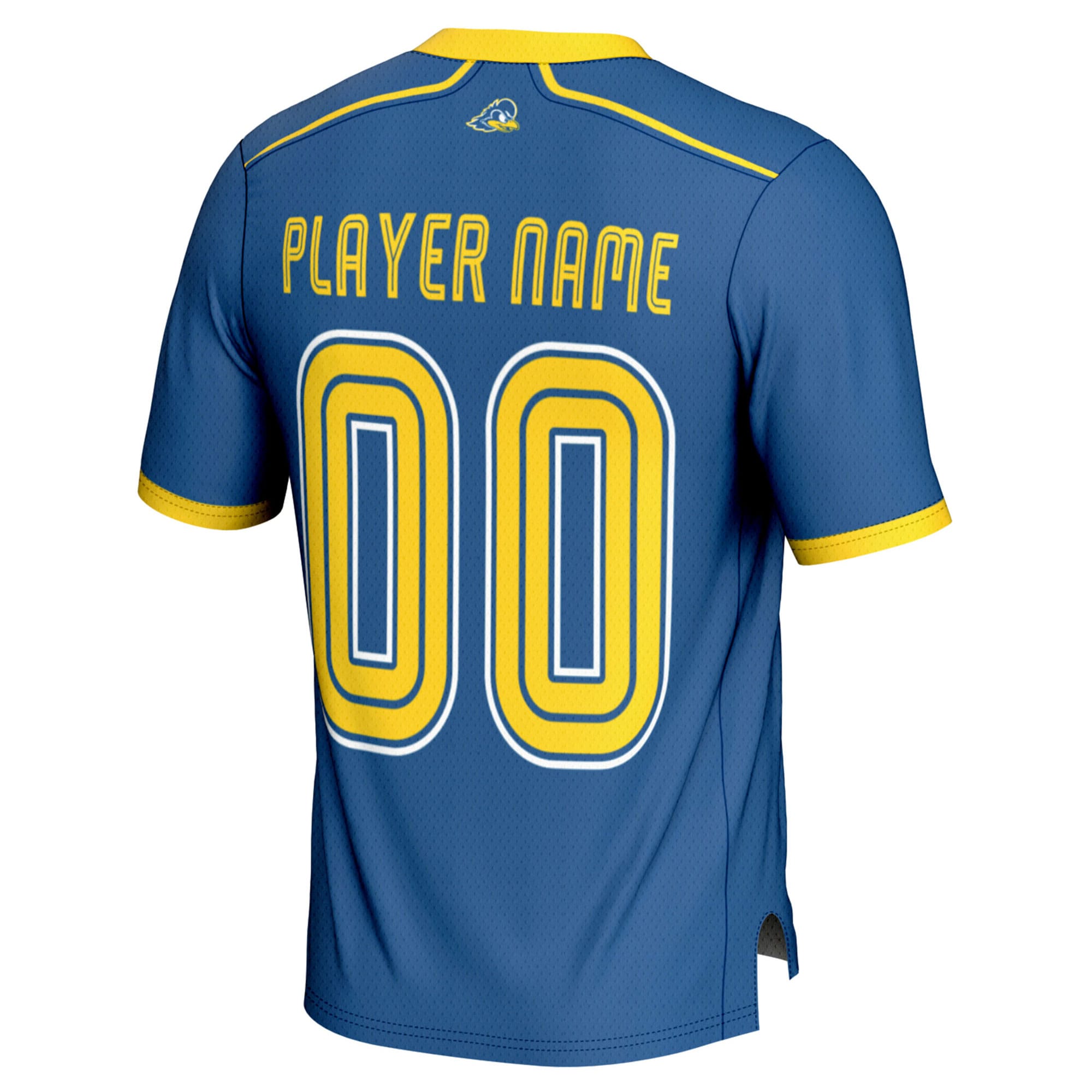 [NJP] Delaware Fightin' Blue Hens GameDay Greats Youth NIL Pick-A-Player Men's Lacrosse Lightweight Jersey - Royal
