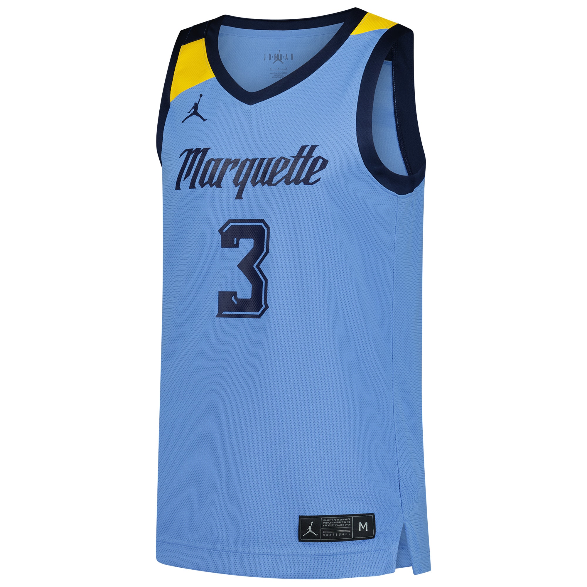 [DDG] Marquette Golden Eagles Replica Basketball Jersey - Blue
