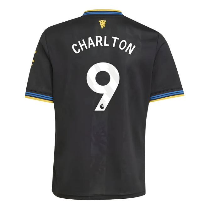 2025-2026 Man Utd Third Top (Kids) (Charlton 9)