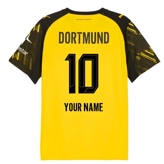 2025-2026 Borussia Dortmund Jersey (Yellow) (Your Name)
