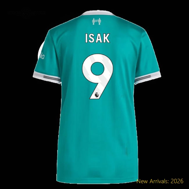 Stylish Liverpool Womens Jersey Isak 2025-2026 Performance Fabric