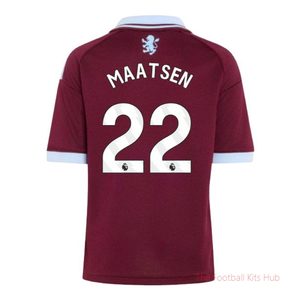 Club Aston Villa 2026-2027 Home Shirt (Kids) (Maatsen 22)