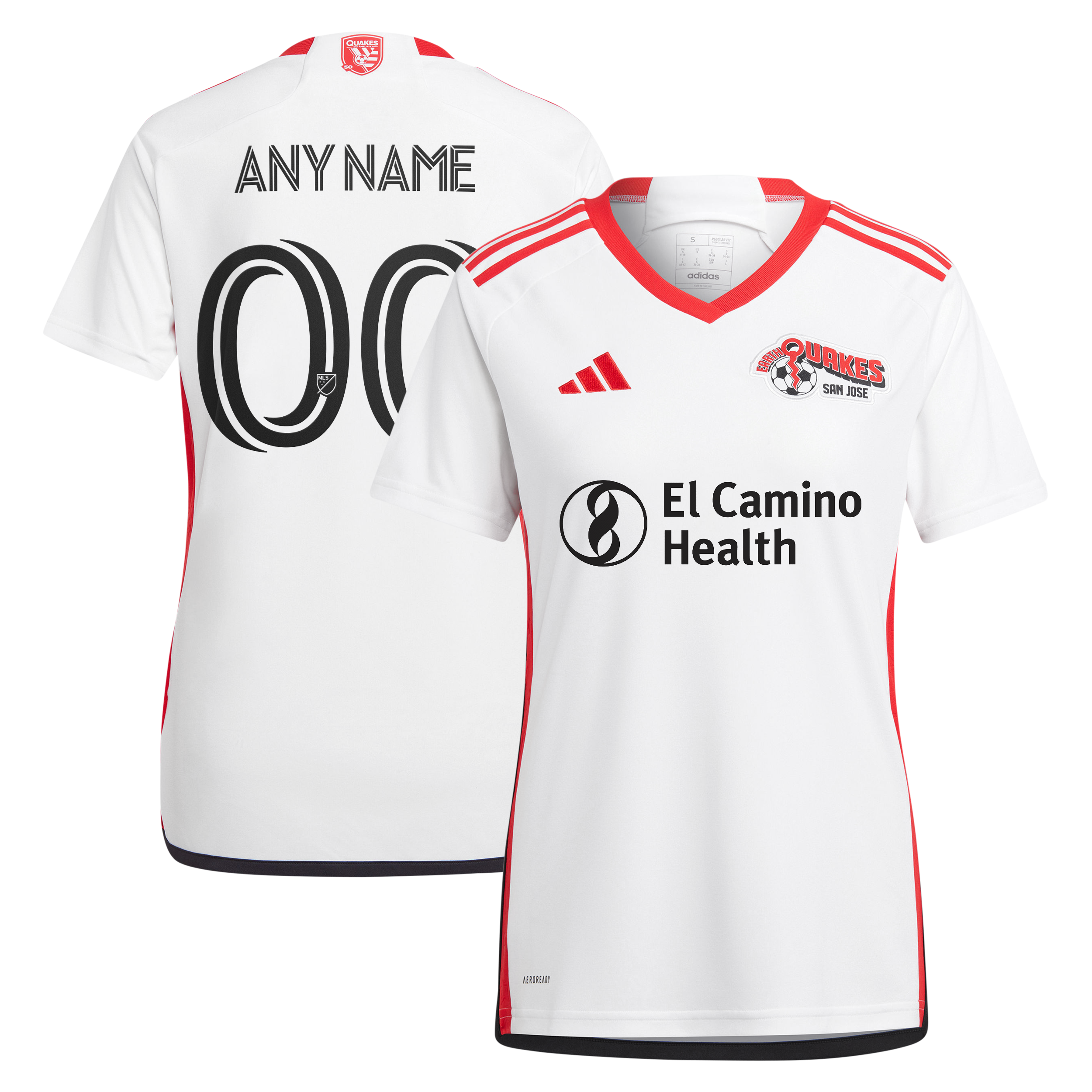 [SJH] San Jose Earthquakes Women's 2025 The 50 Kit Replica Custom Jersey - White