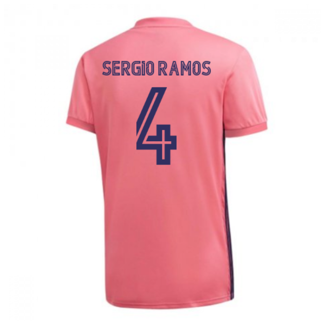 2020-2021 RM Away Retro Football Shirt (SERGIO RAMOS 4)