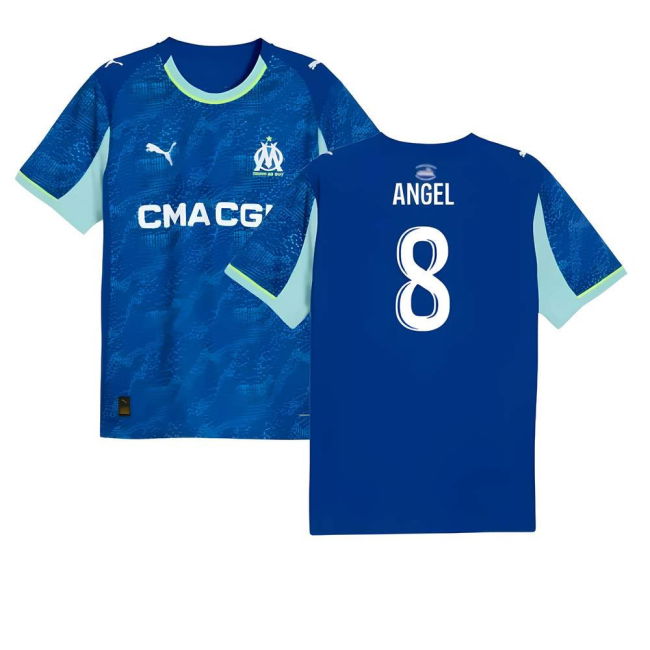 2025-2026 Marseille Third Kit (Angel 8) | Best Value | Professional