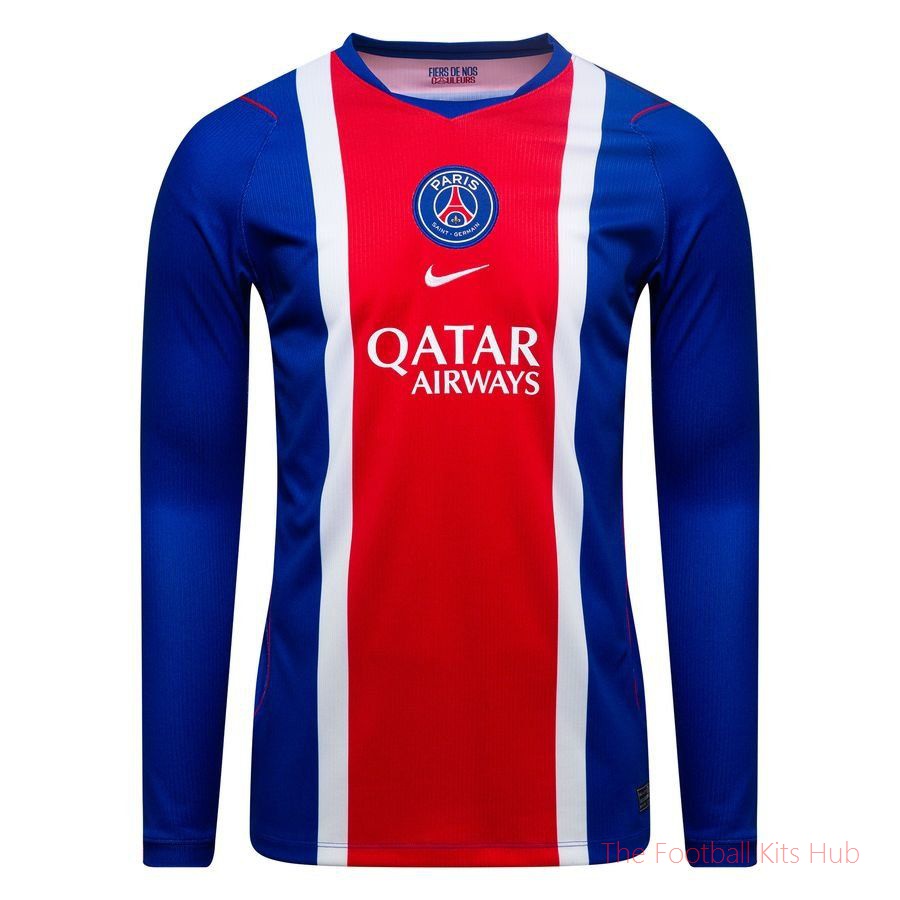 Paris Saint Germain Home Shirt 2026/27 Long Sleeves