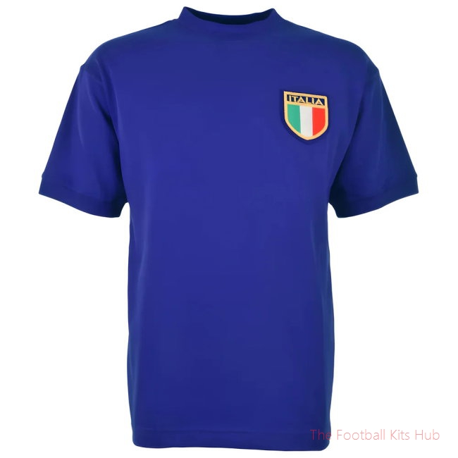Italy Final Kids 1970 World Cup Football Shirt (Kids) (Your Name)