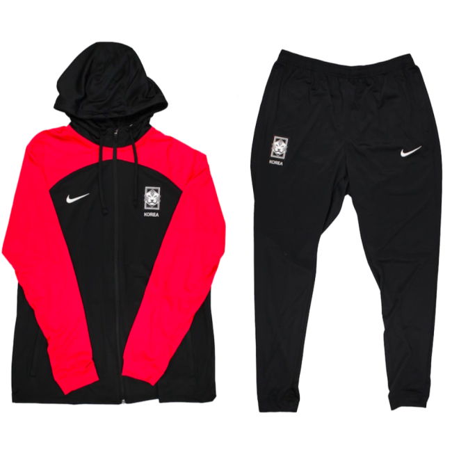 2022-2023 South Korea Dri-FIT Knit Tracksuit (Black)