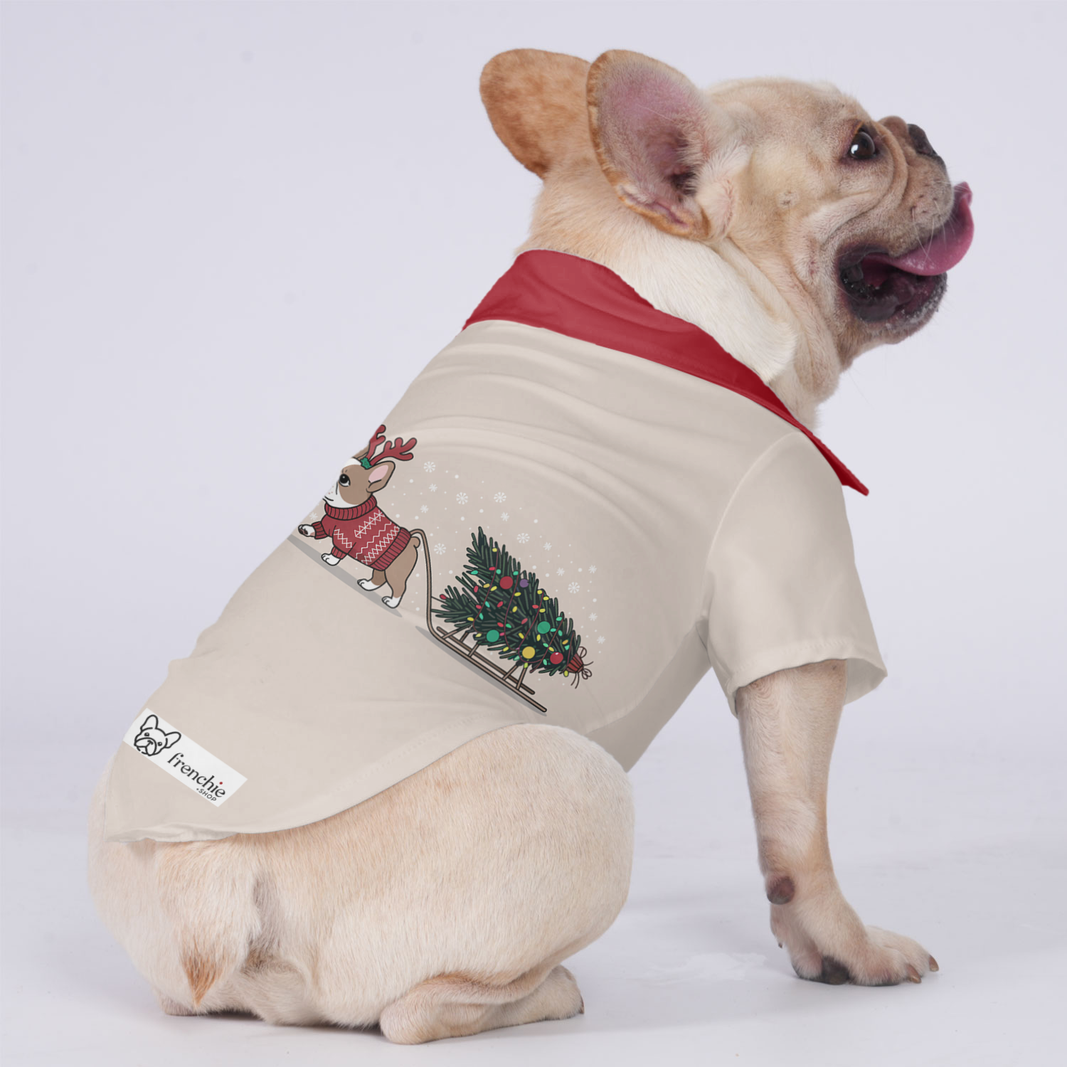 Gigi - Everyday Hawaiian Shirt For Frenchies Frenchie Themed Wear