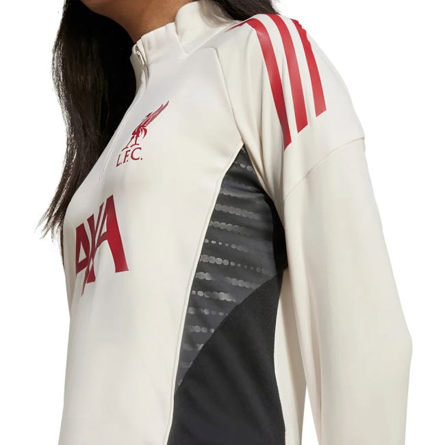 2025-2026 Liverpool Training Top (White) - Kids