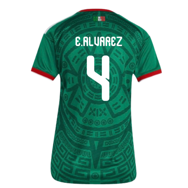 2026-2027 El Tri First Jersey (womens) (ealvarez 4) - Great Value