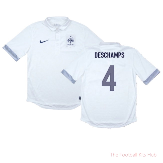 France 2012-13 Away Shirt (Excellent) (DESCHAMPS 4)