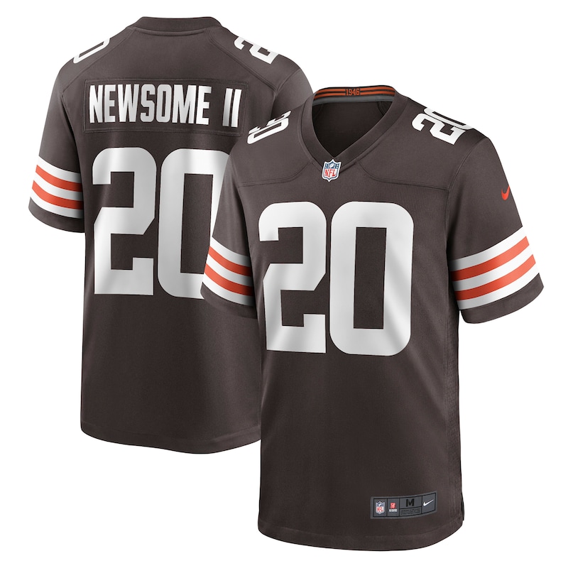 None Greg Newsome II CLE Browns Championship Game-Ready Jersey