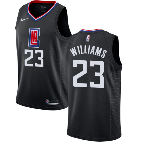 LAC #23 Louis Williams Professional 2024 Statement NBA Jersey - Black