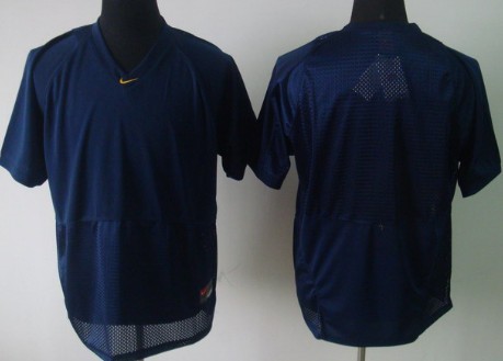 Men's Michigan UM Blue 2024 home jersey None #None performance Jersey