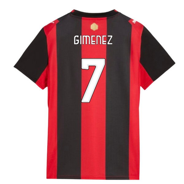 [DDJ] 2026-2027 AC Milan Home Shirt (Womens) (Gimenez 7)
