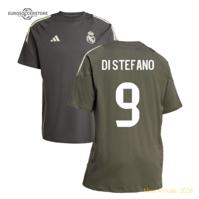 2025-2026 Real Madrid Training Pro-level Jersey Di Stefano Textile