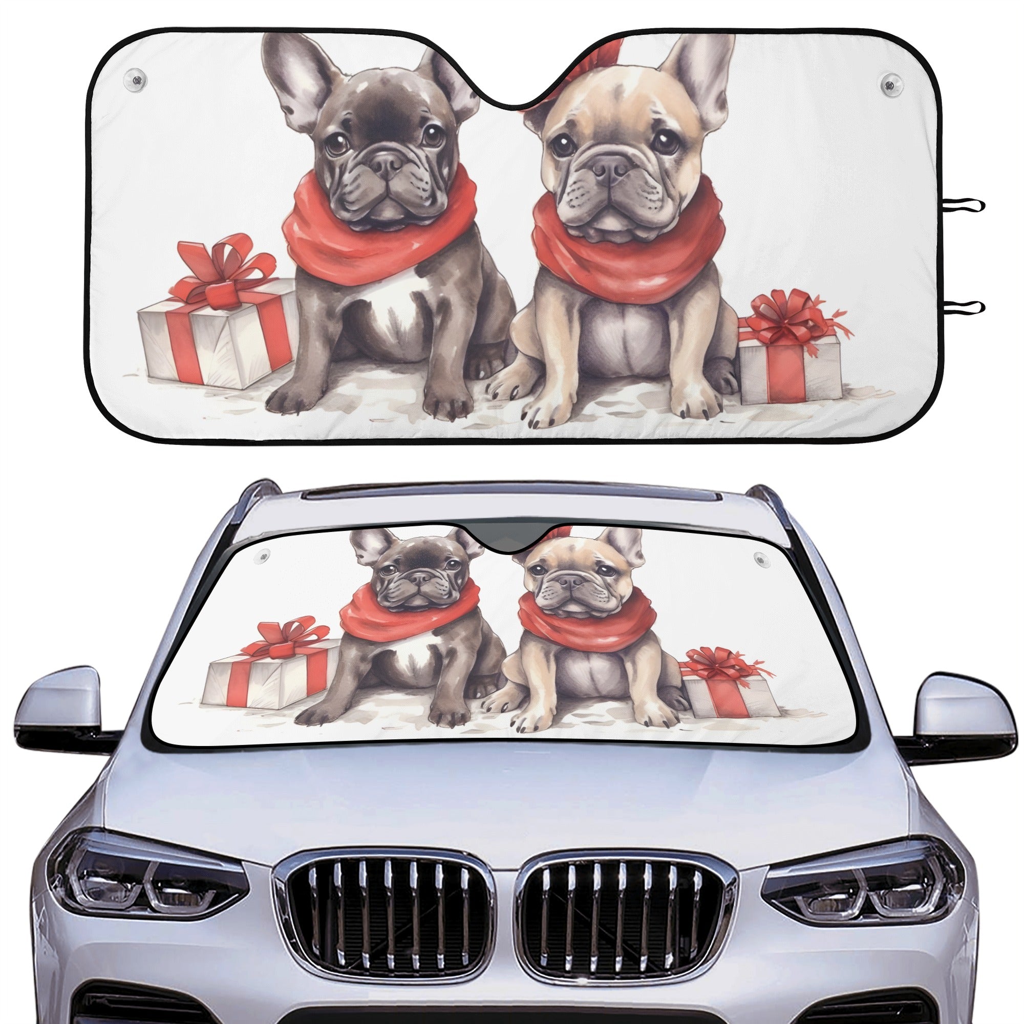 Premium Culture-Inspired Bruce - Car Auto Sun Shade for Casual Outings