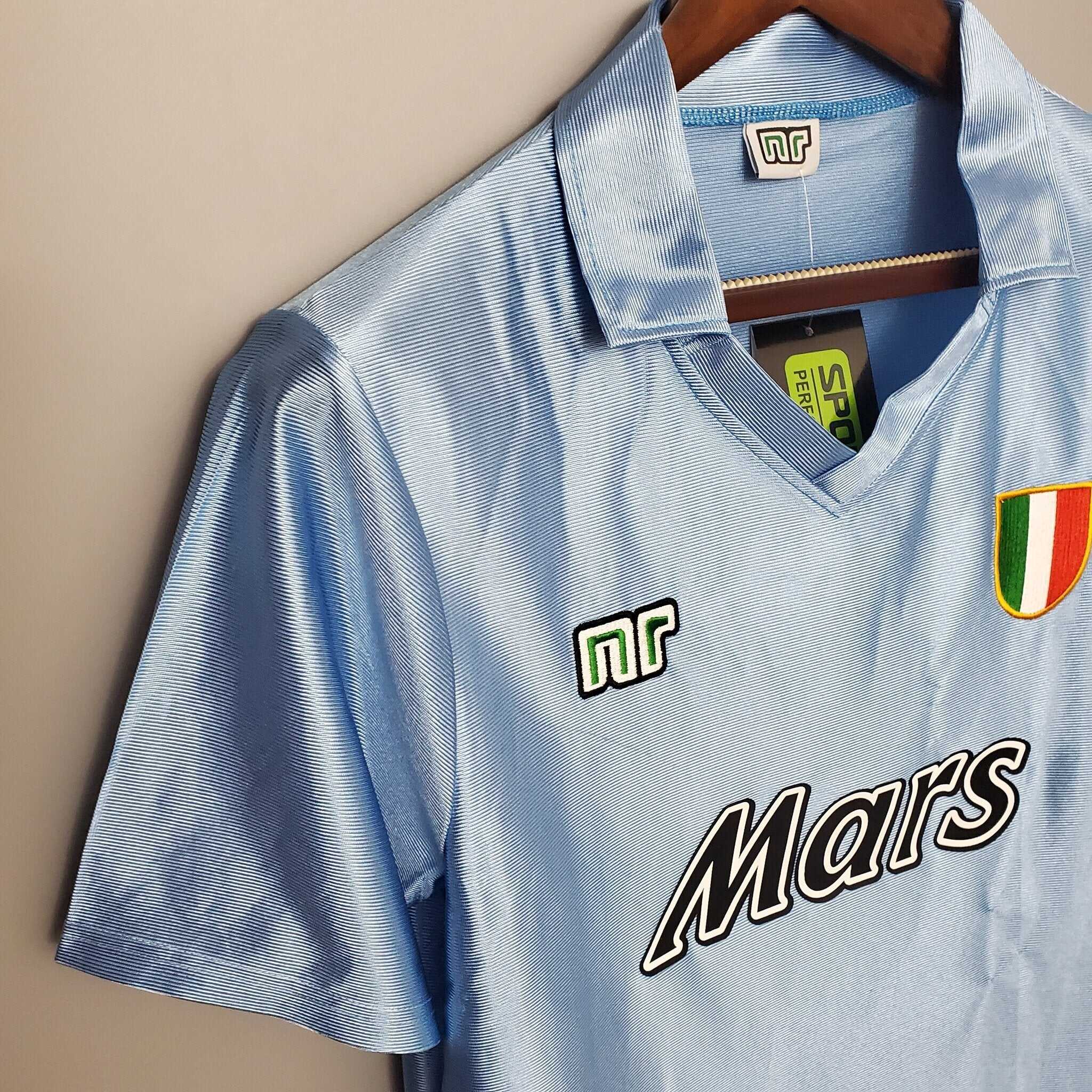 Cheap 1990-1991 Napoli Home retro kit