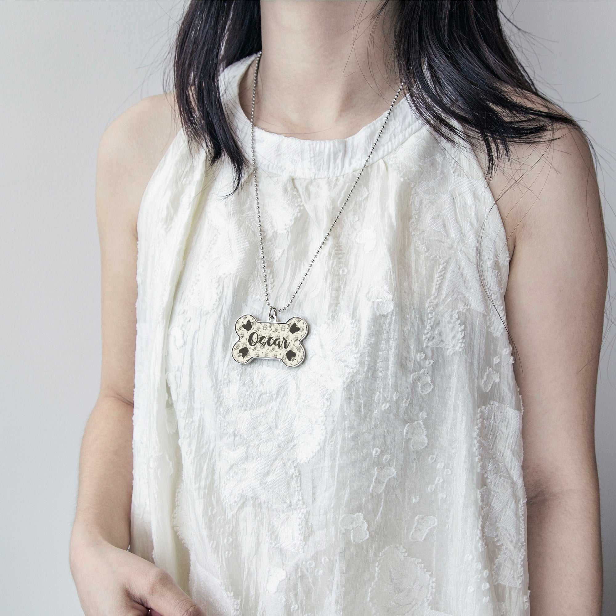 Oscar - Necklace for frenchie moms