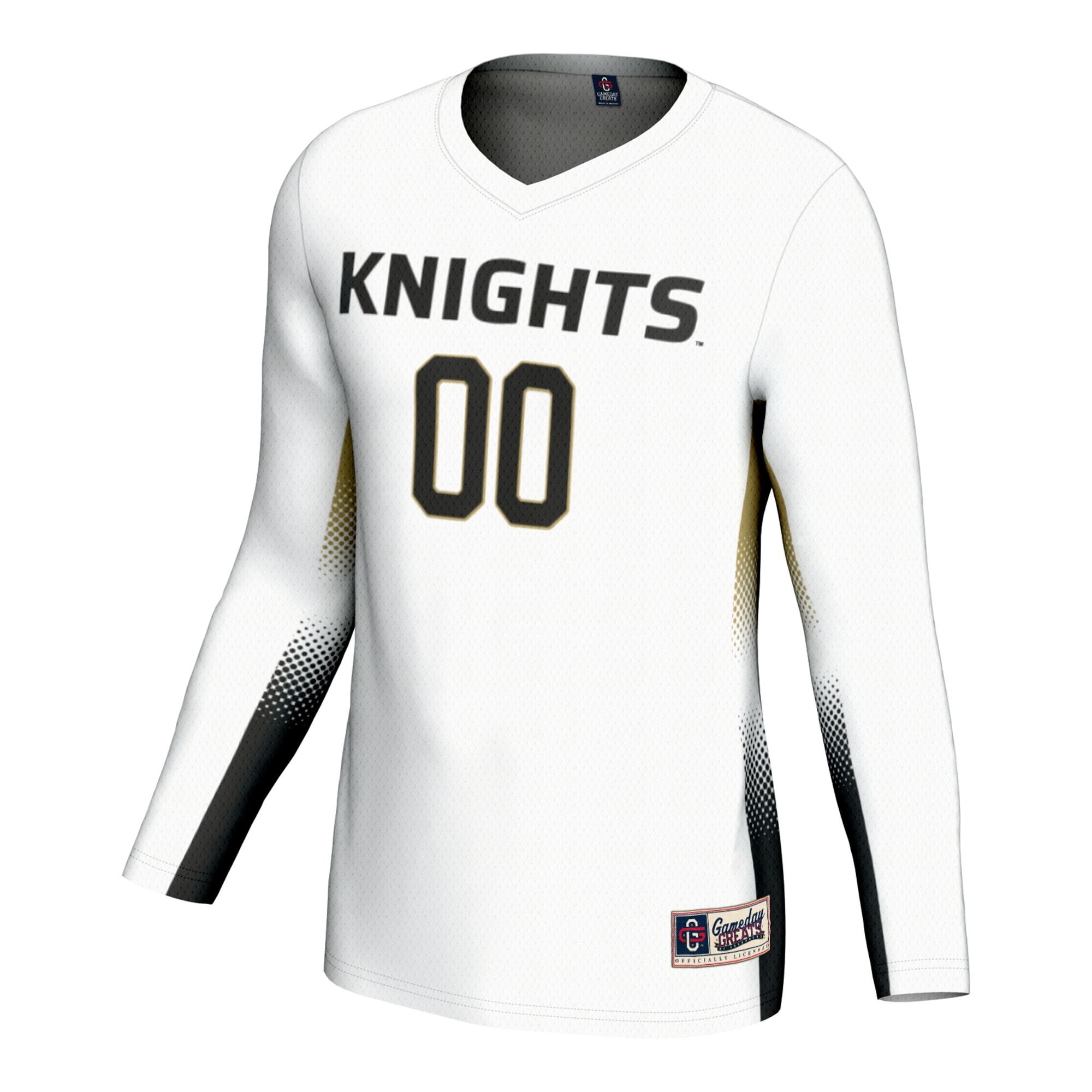 [NJP] UCF Knights GameDay Greats Youth NIL Lightweight Volleyball Jersey - White