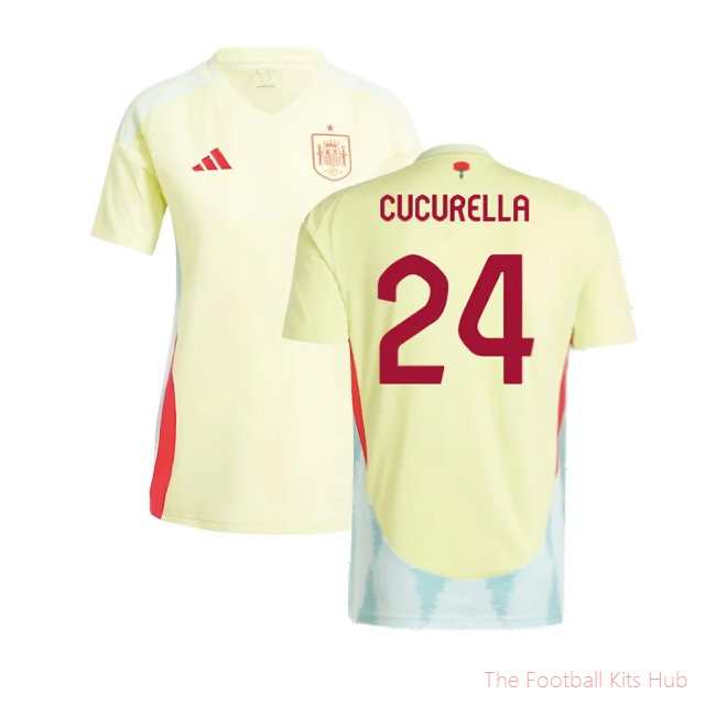 2024-2025 Spain Away Shirt (Ladies) (Cucurella 24)