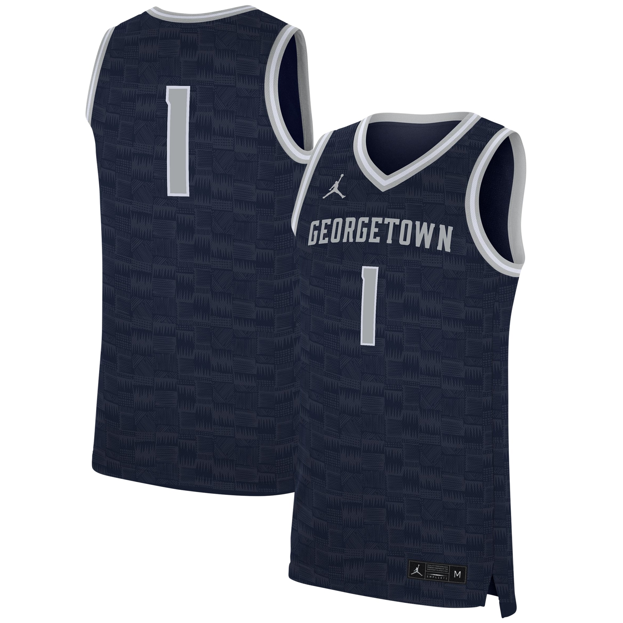 [NJP] Youth Georgetown Hoyas Replica Jersey - Navy