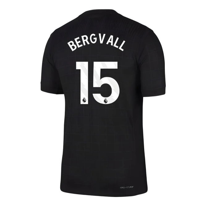 2025-2026 Tottenham Authentic Away Kit (Bergvall 15)