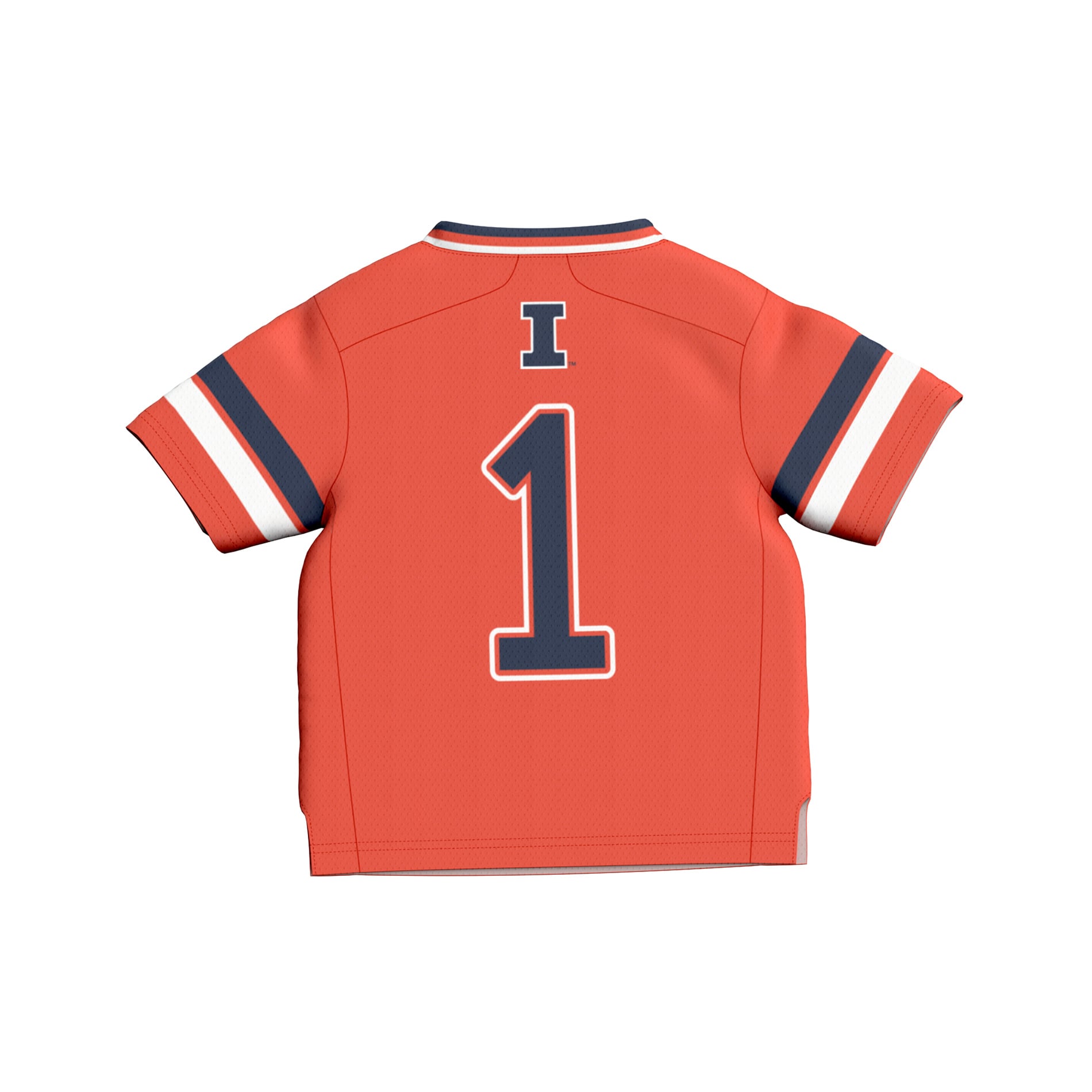 Infant #1 Orange Illinois Fighting Illini Football Fashion Jersey