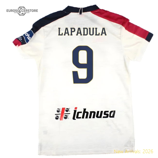 2023-2024 Serie A Team Away Pro-level Jersey Lapadula Macron Hyperwave