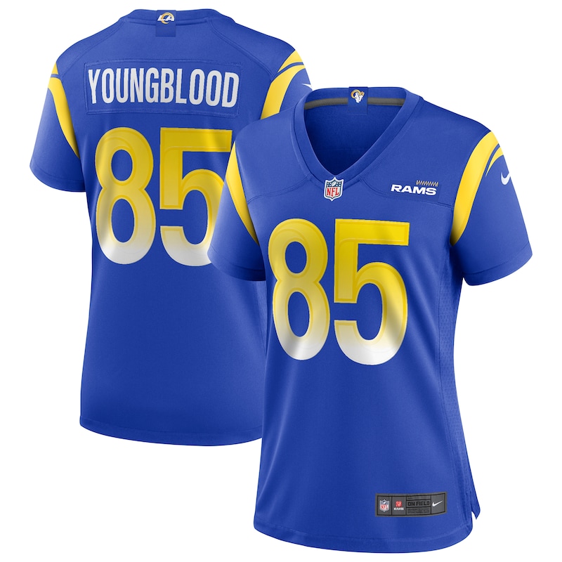 None Jack Youngblood Los Angeles Rams Historic Franchise Game-Day E...