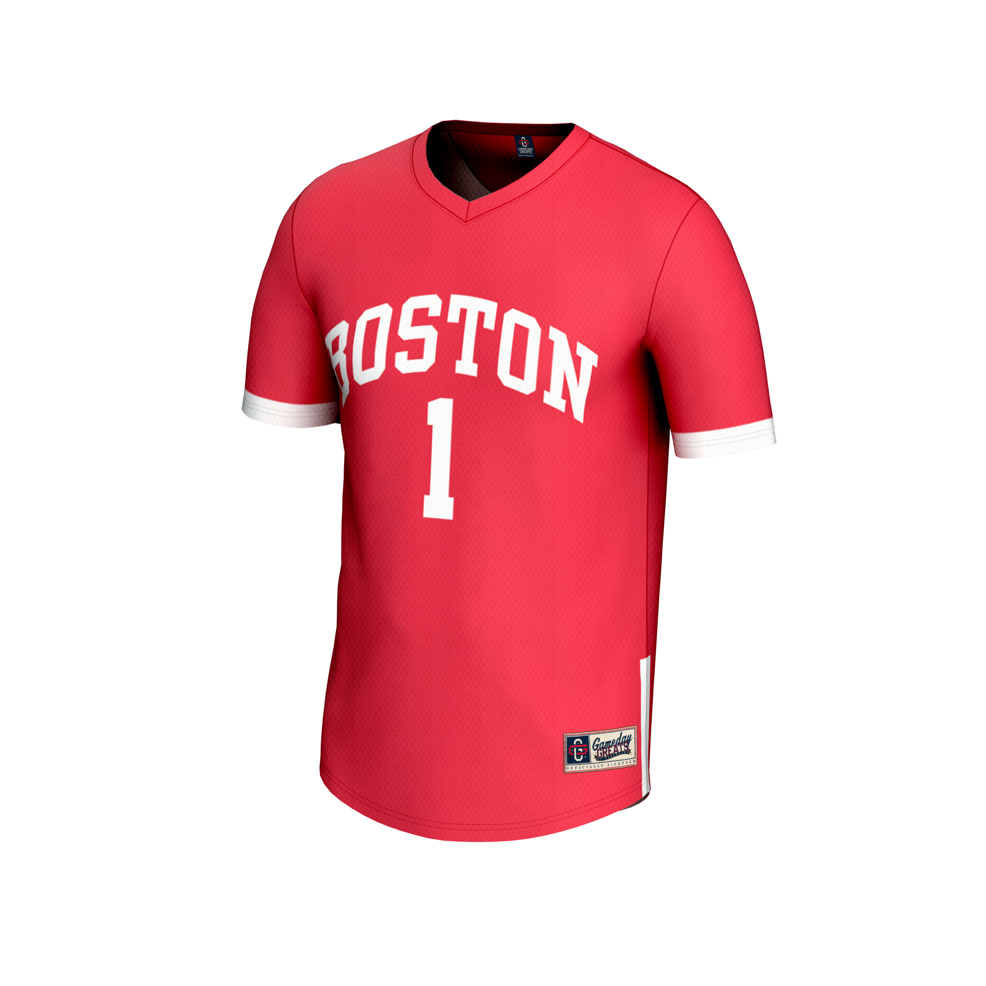 [DDG] Boston University GameDay Greats Youth Lightweight Collegiate Men's Lacrosse Fashion Jersey - Scarlet