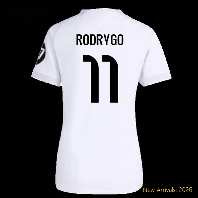 2025-2026 Real Madrid Home Fan Wear Female 2026 Real Shirt For Match Day