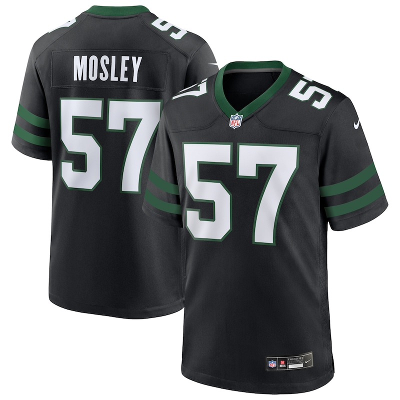 None C.J. Mosley NY Jets Vintage Officially Licensed Jersey for NFL Fa