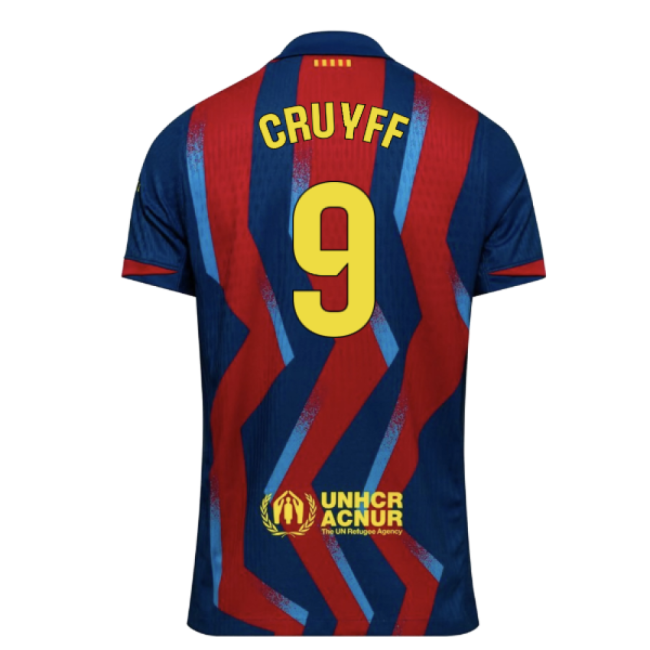 Authentic 2025-2026 Barcelona Authentic Dri-Fit Se Fourth Shirt (Cruyff