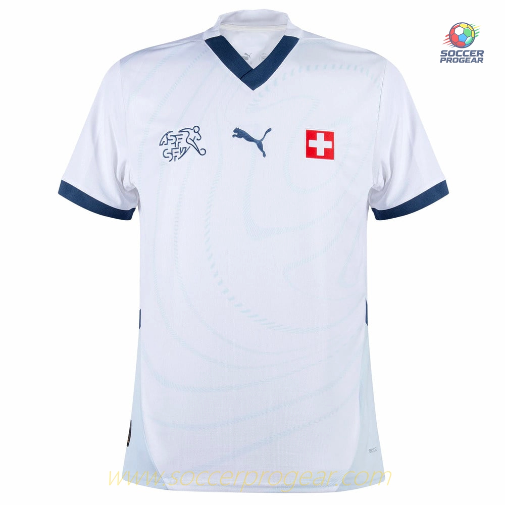 Switzerland Away Football Team Jersey 2024-25 Edition