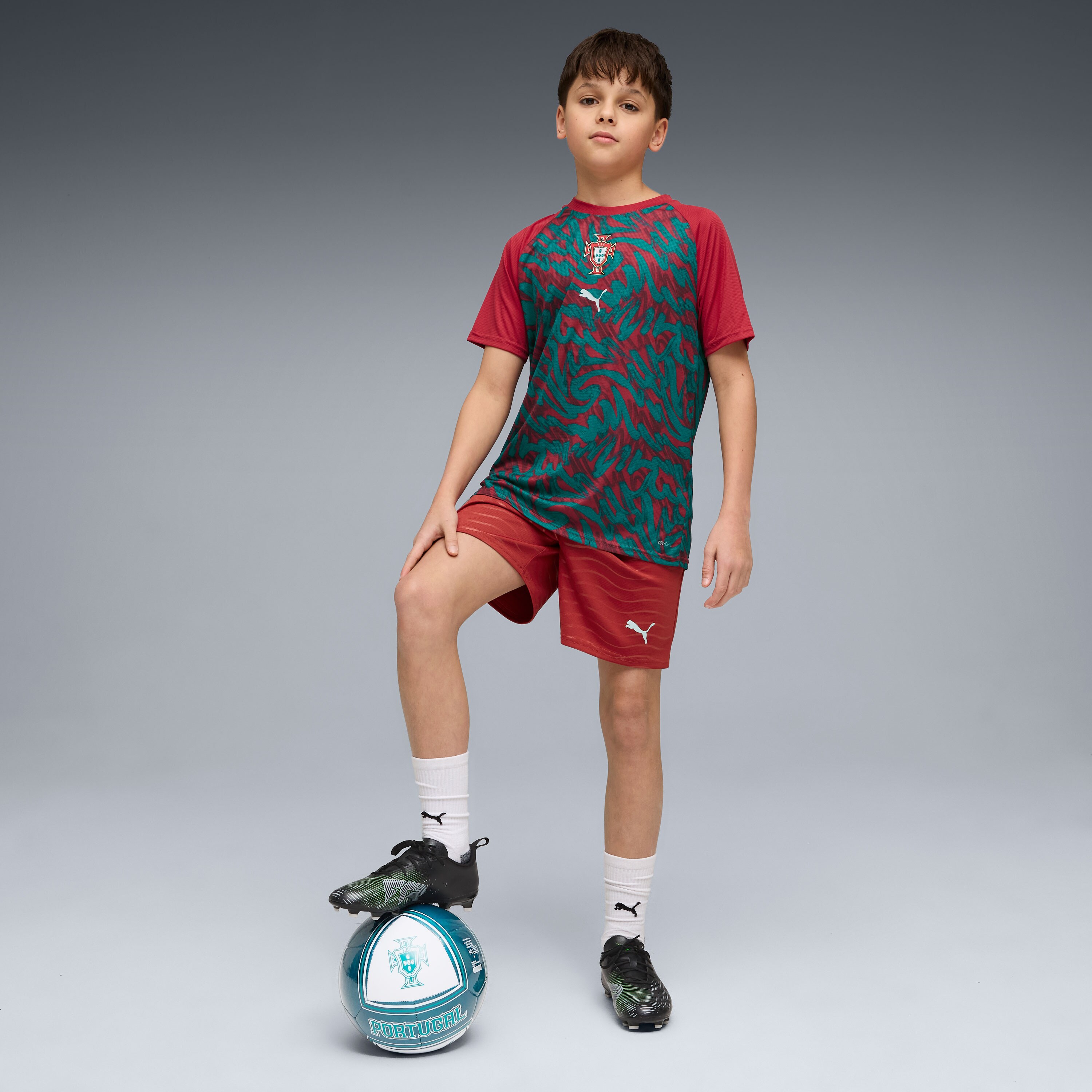 [SJH] Portugal National Team Youth Pre-Match Jersey - Red