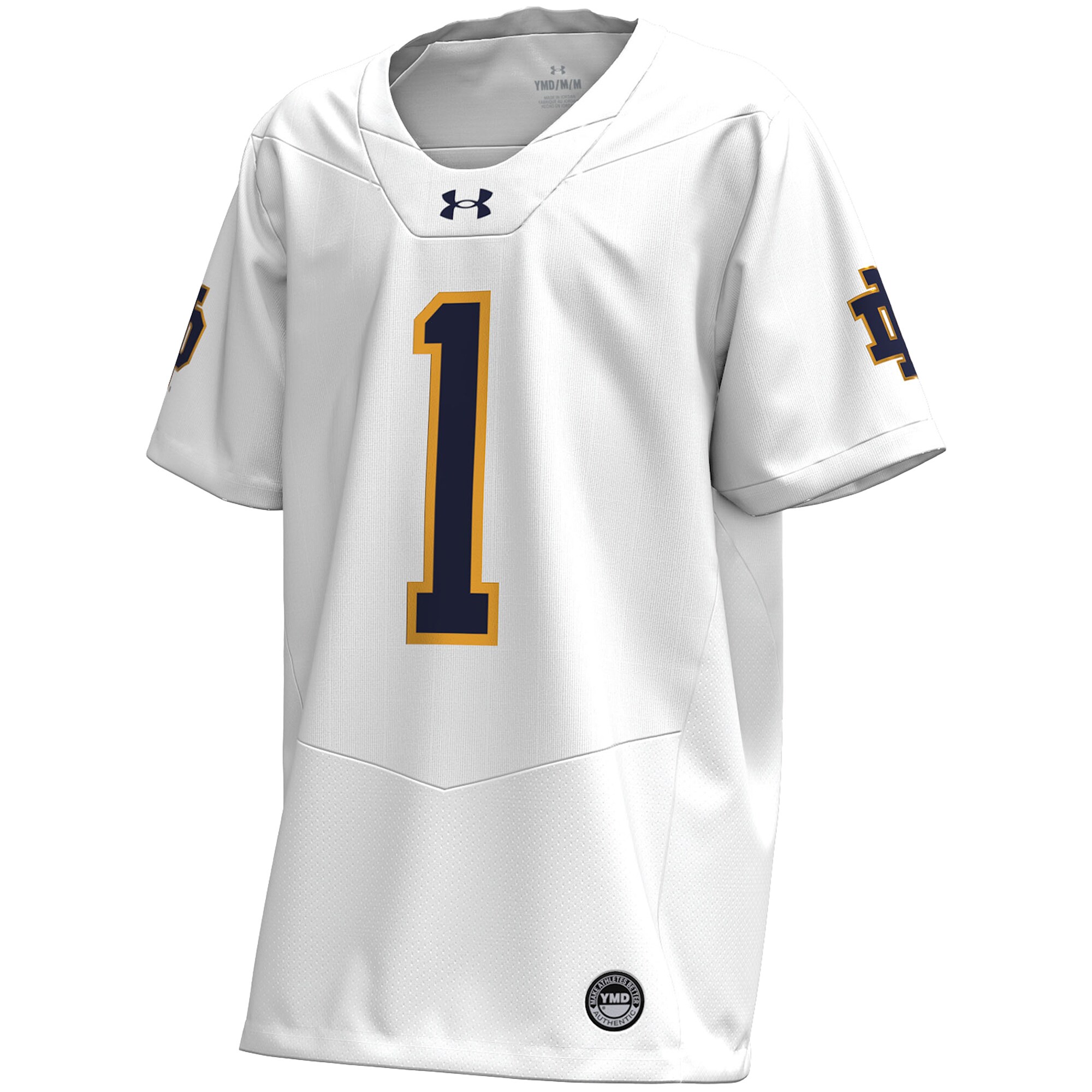 [DDG] Notre Dame Fighting Irish Youth Replica Football Jersey - White