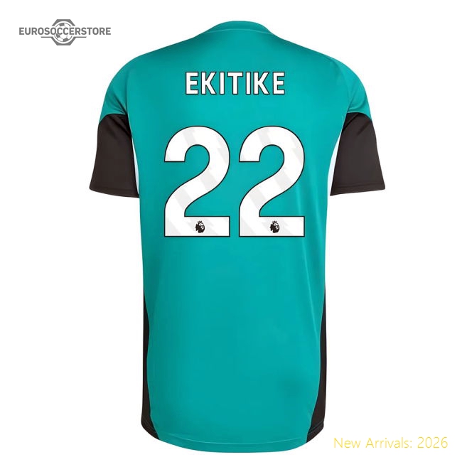 Authentic 2025-2026 Liverpool Eu Training Jersey (green) (ekitike 22