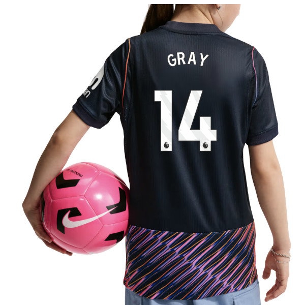 [JED] 2026-2027 Tottenham Away Shirt (Kids) (Gray 14)