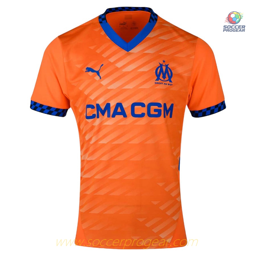 OM Third Youthren's Soccer Uniform Soccer Football Shirt 2024-25 Edition