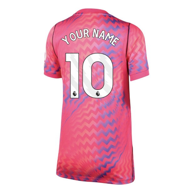 [LLS] 2026-2027 Tottenham Goalkeeper Home Shirt (Hyper Pink) - Kids (Your Name)