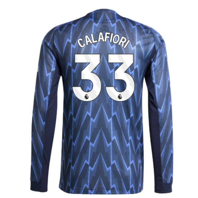 2026 Collection Arsenal Away Team Kit 2025-2026 (Calafiori 33)