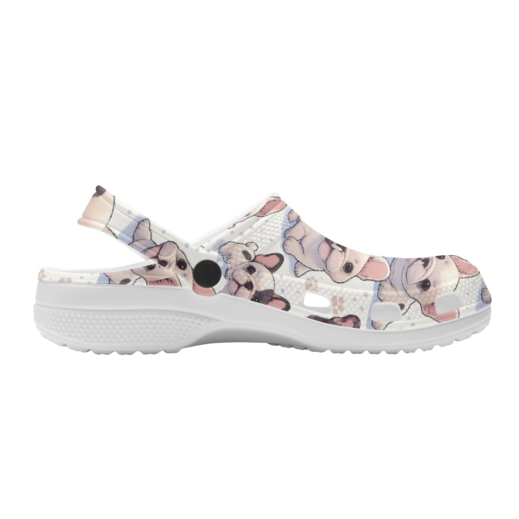 French Bulldog Lola Unisex Clogs Cute Frenchie Essential