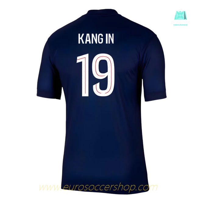 2025-2026 PSG Paris Saint Germain Home Shirt (Kang In 19)