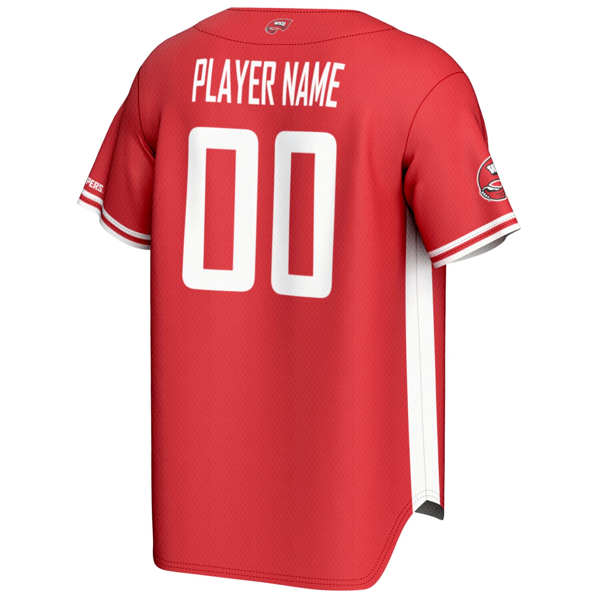 [NJP] Western Kentucky Hilltoppers GameDay Greats NIL Pick-A-Player Lightweight Baseball Jersey - Red