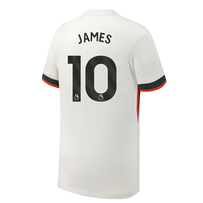 Chelsea Chelsea Away Shirt Kids James #10 Pro Series Committed Upd...