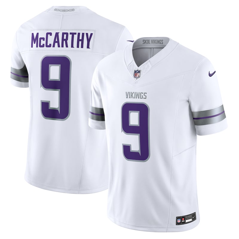 None J.J. McCarthy Minnesota Vikings NFL Team Authentic Jersey